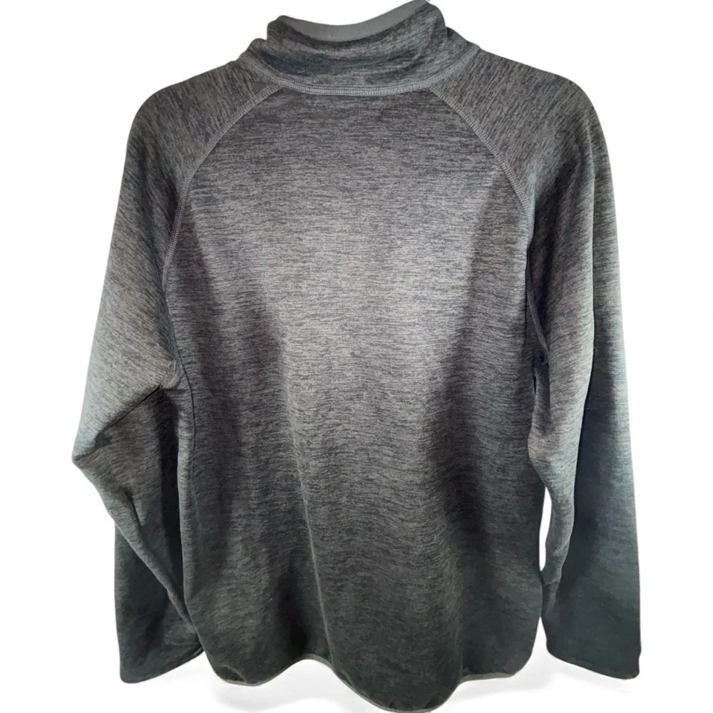 The North Face fleece Men's charcoal canyonlands Quarter-Zip shirt